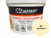 basseynov.ru Эпоксидная затирка для швов Диамант 1 кг, цвет кремовый (021)