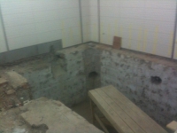 basseynov.ru Старые закладные демонтированы, формирование ниши в чаши бассейна