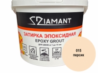 basseynov.ru Эпоксидная затирка для швов Диамант 1 кг, цвет персиковый (015)