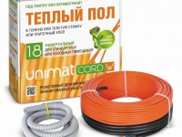 Комплект теплого пола UNIMAT CORD 18W-100